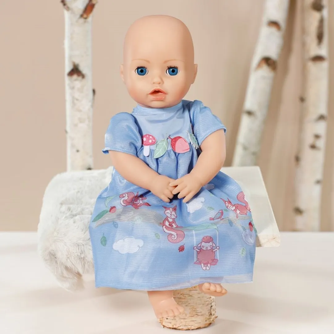 Baby Annabell Jurkje Eekhoorns Blauw 43cm