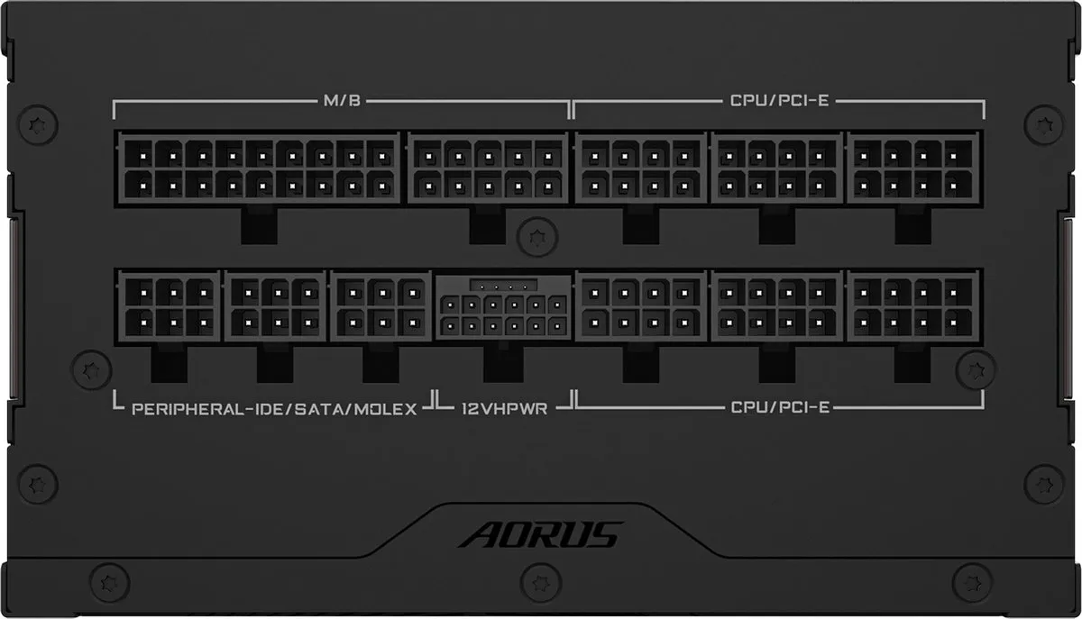 Gigabyte GP-AE850PM PG5 Voeding - 850W Zwart