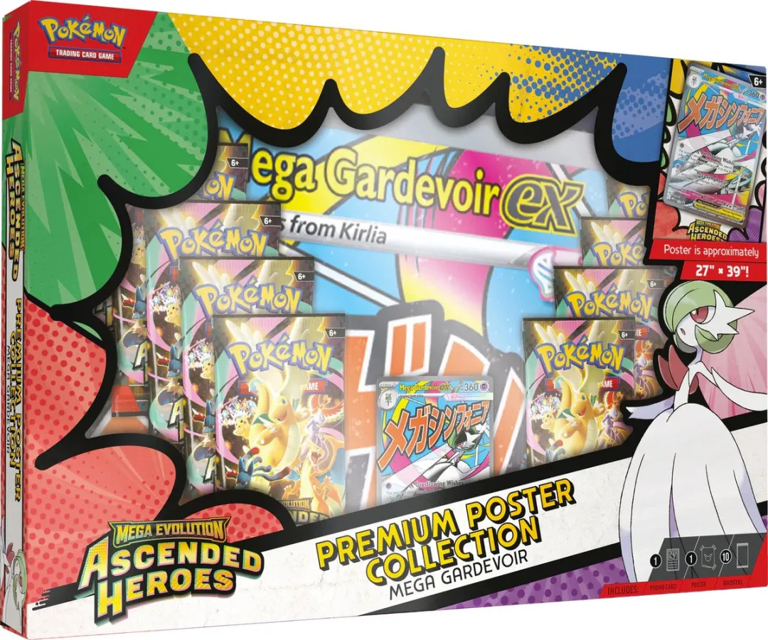 Pokémon TCG Ascended Heroes Mega Gardevoir Postercollectie POC1219