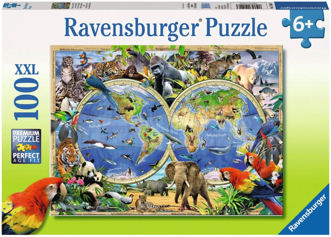 Ravensburger Contourpuzzel 100 Stuks