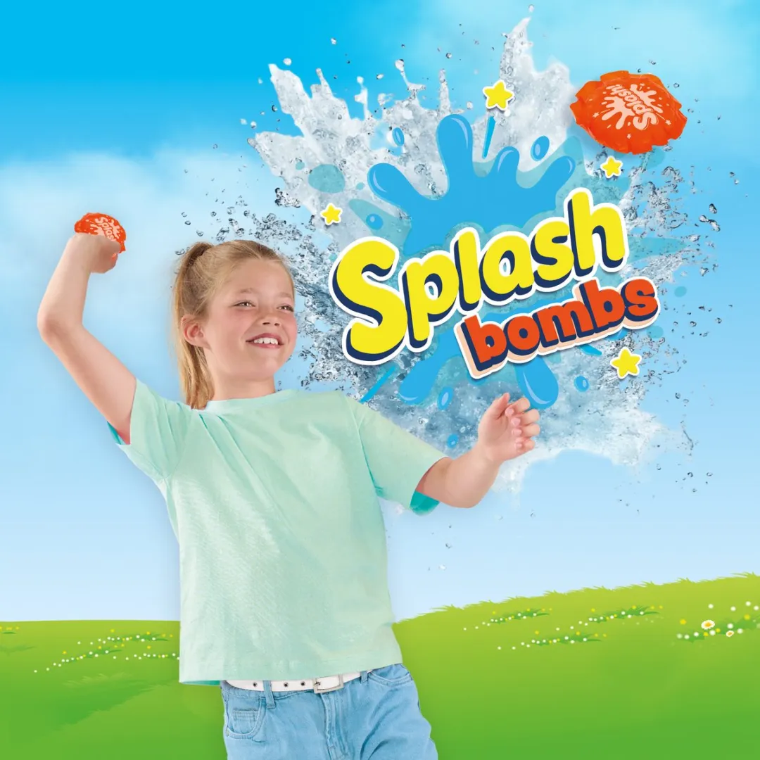 SES Creative Splash Bombs Waterballonnen 84 Stuks - Rood