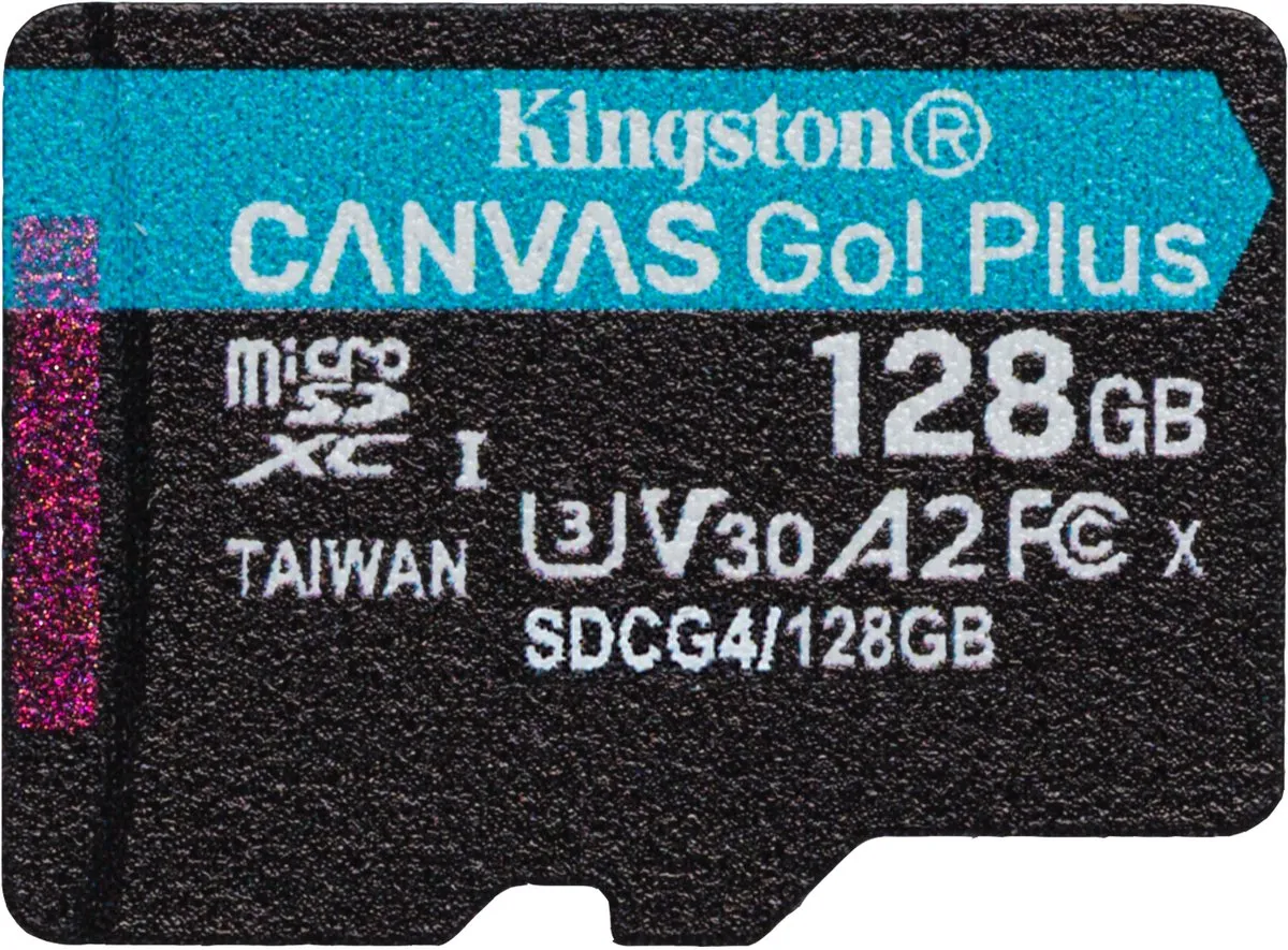 Kingston Technology Canvas Go! Plus 128GB microSDXC A2 U3
