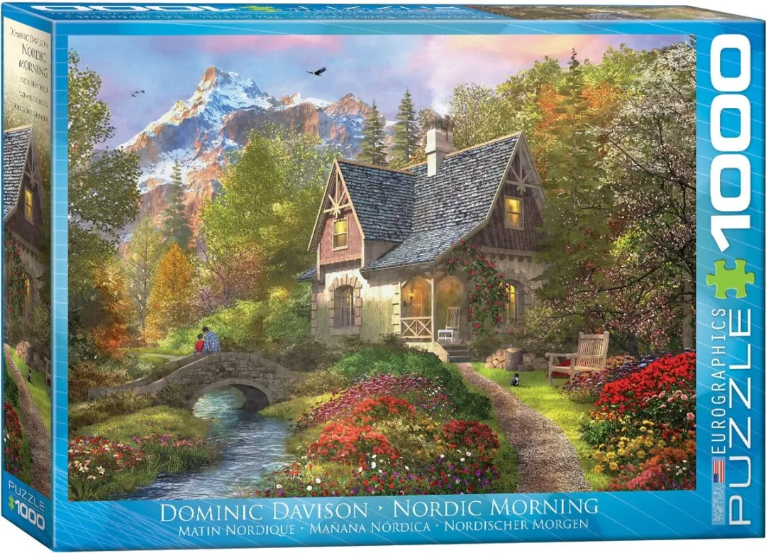 Eurographics Noorse Ochtend Dominic Davison Legpuzzel 1000 Stuks