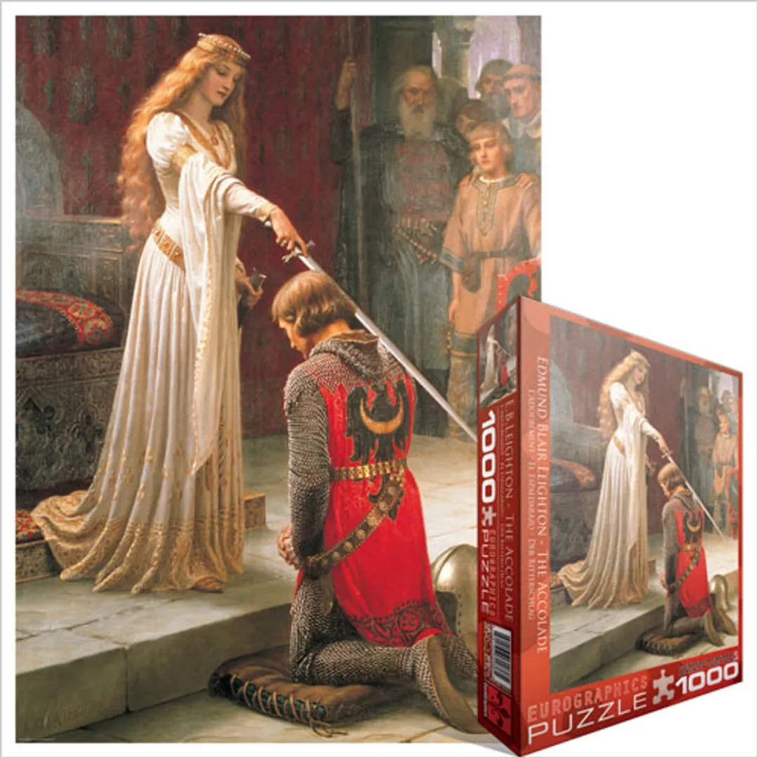 Eurographics De Ceremonie van de Ridderschap Puzzel 1000 Stuks - 48x68cm