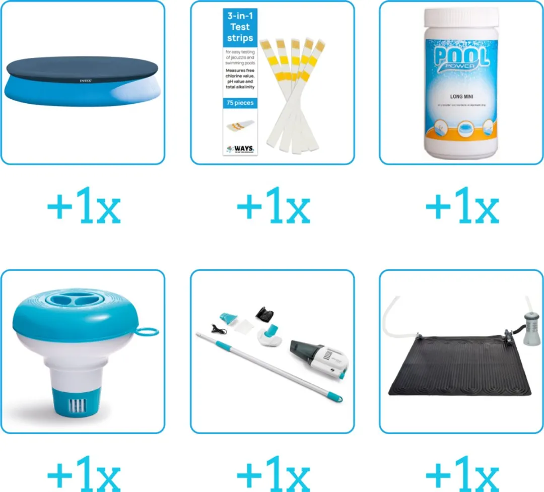 Intex Easy Set Zwembad Accessoirepakket 28132GN