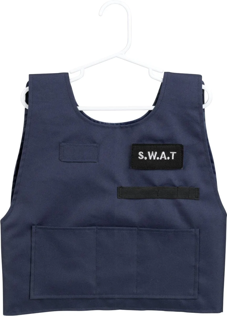 Klein Toys S.W.A.T.-vest - Zwart/Blauw/Geel