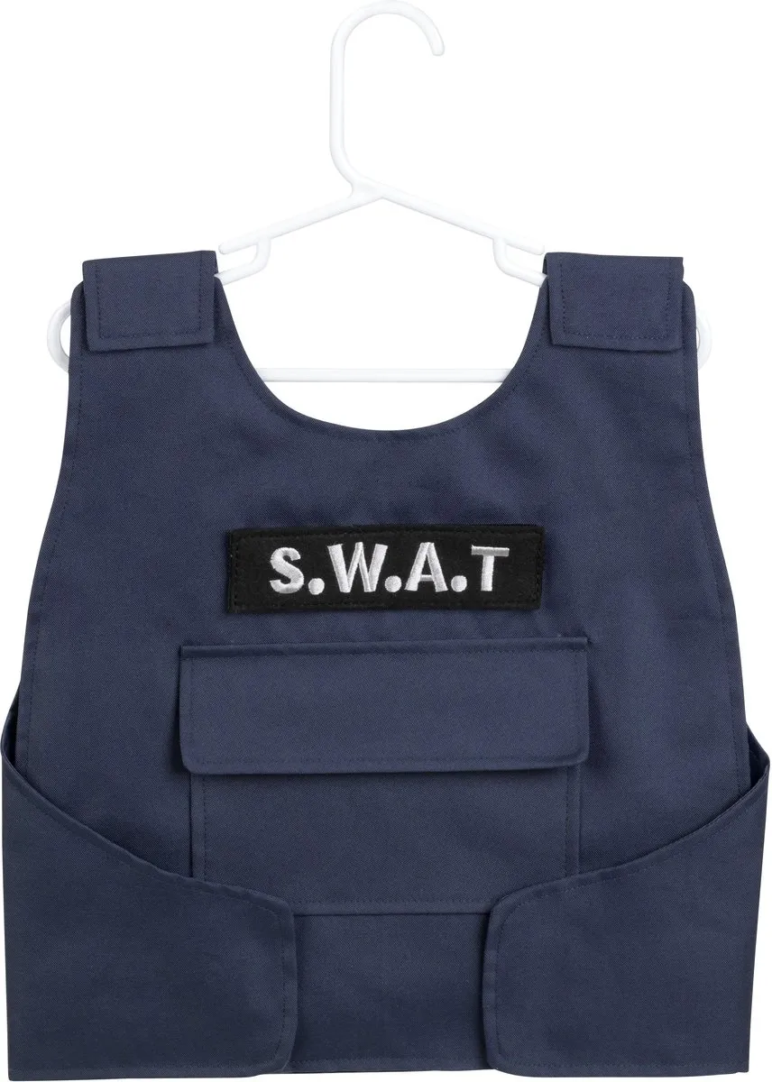 Klein Toys S.W.A.T.-vest - Zwart/Blauw/Geel