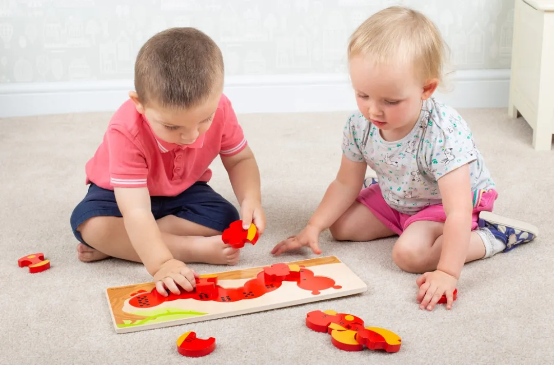 Bigjigs Rups Getallen Puzzel 1000-delig - Meerkleurig