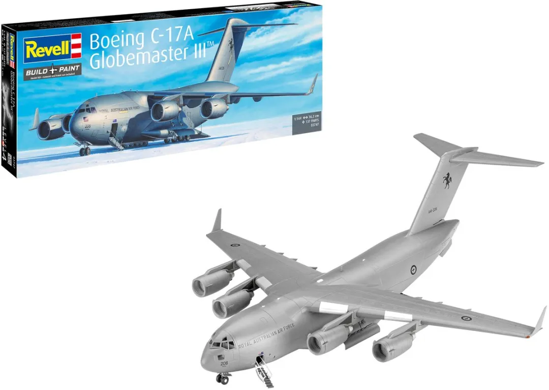 Revell Boeing C-17A Globemaster III Modelbouwpakket 1:144