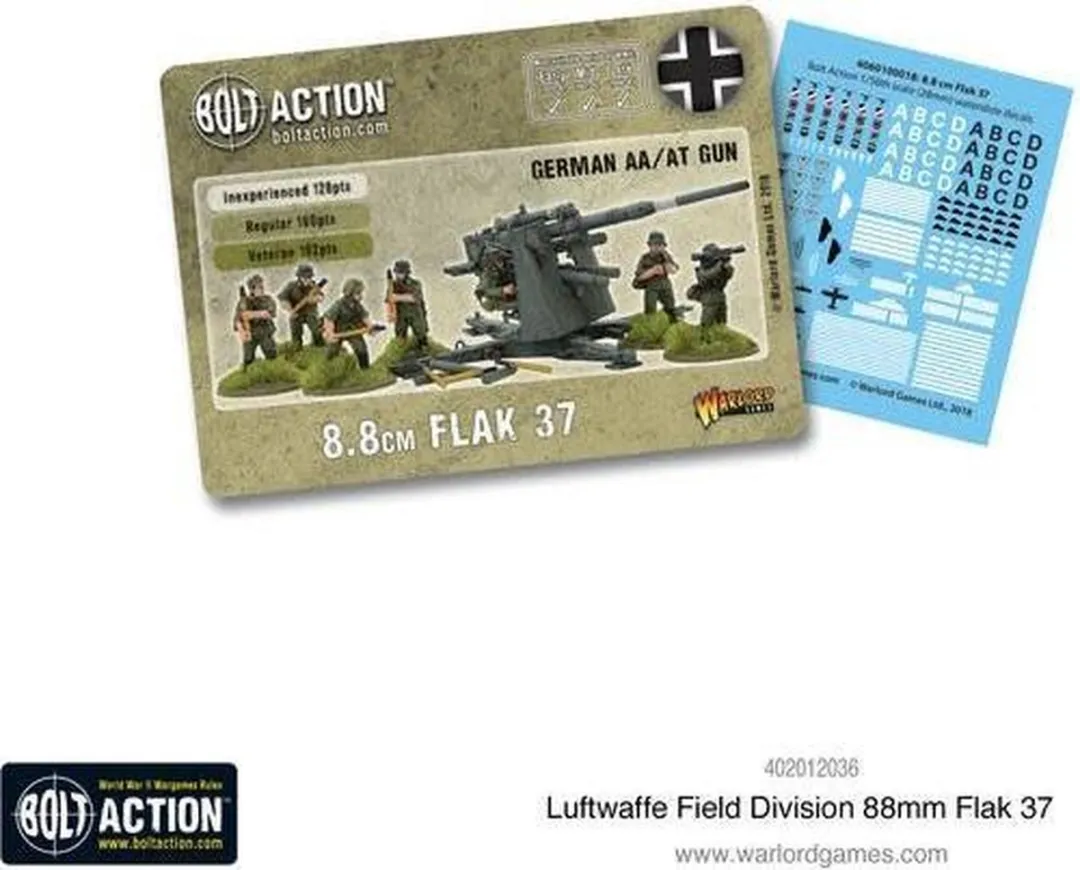 Warlord Games Bolt Action Luftwaffe 88mm Flak 37