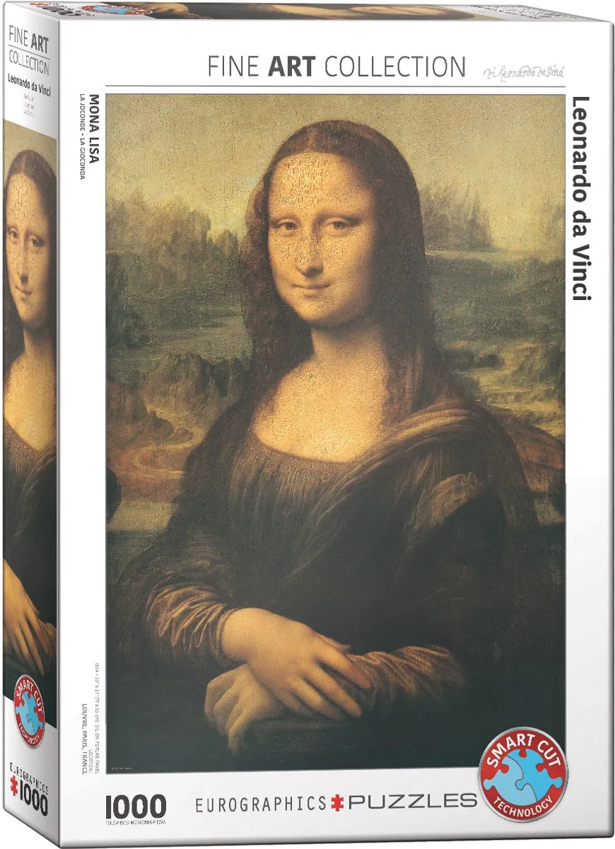 Eurographics Mona Lisa Fine Art Legpuzzel 1000 Stuks