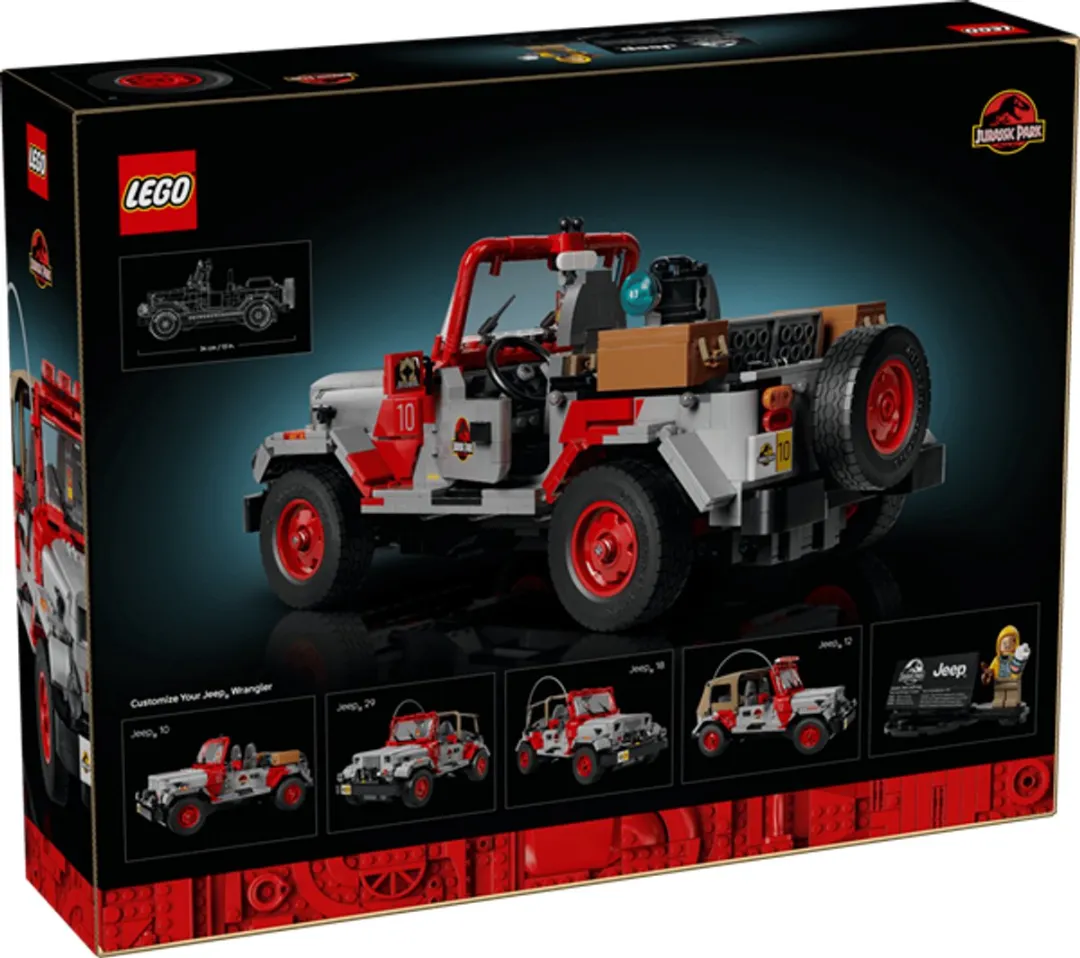 LEGO Jurassic World 77984 Jeep Wrangler - 1924 Stukken