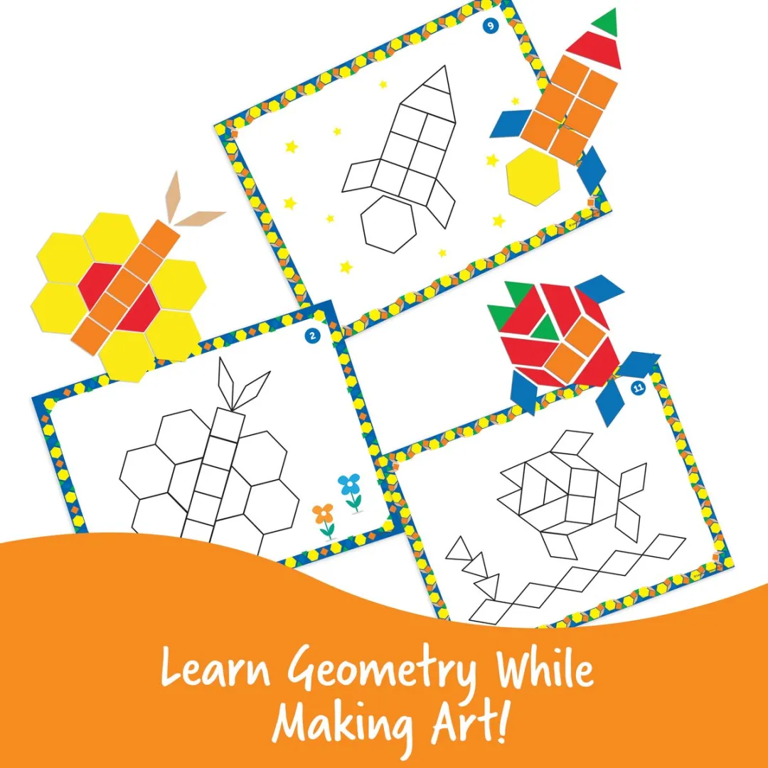 Learning Resources Patroon Blokken Set 144-delig