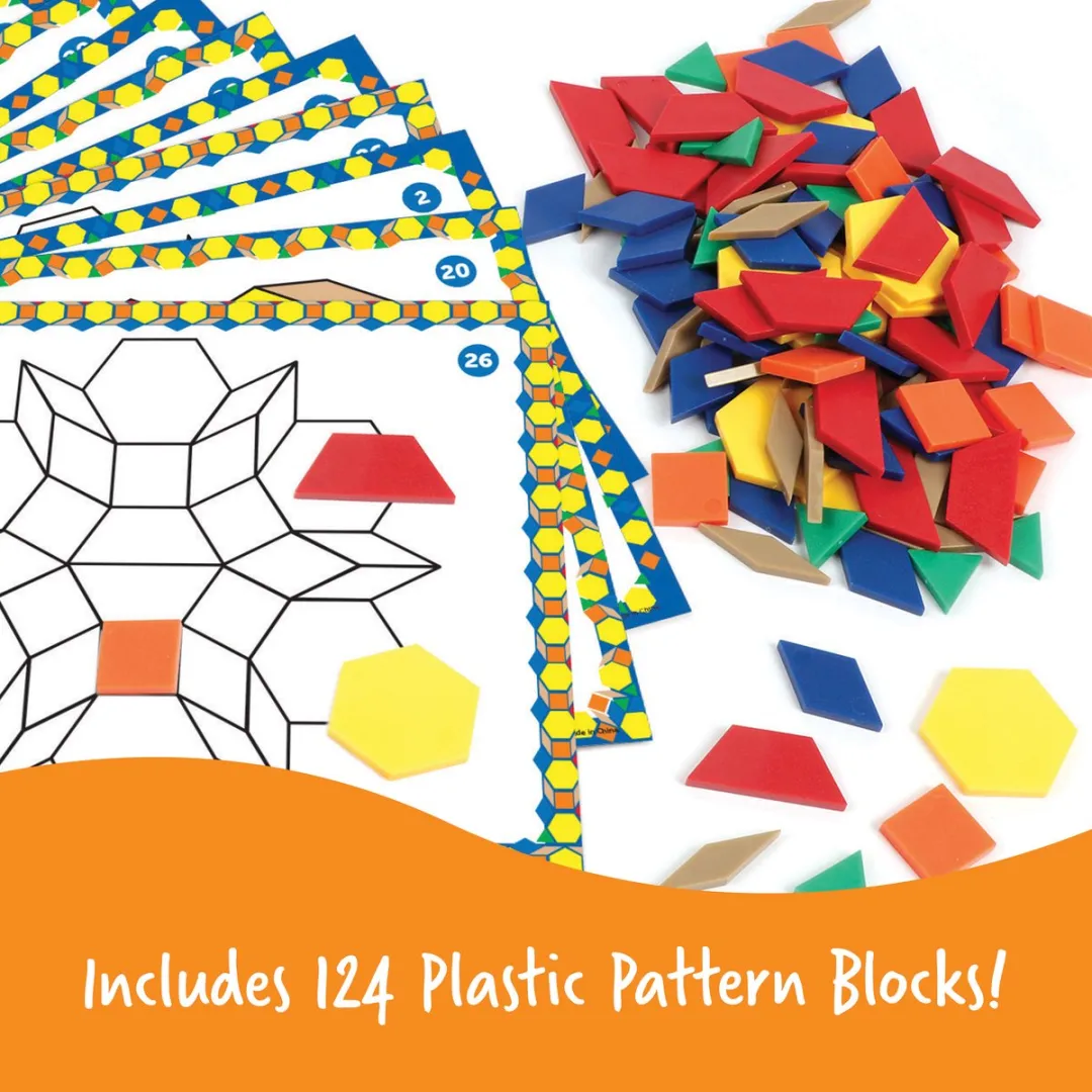 Learning Resources Patroon Blokken Set 144-delig - Multikleur