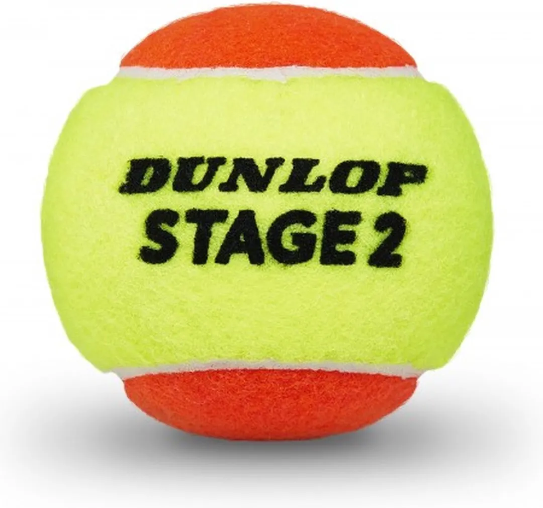Dunlop Mini-Tennisbal Stage 2 601343 - 60 Stuks - Oranje/Gelb