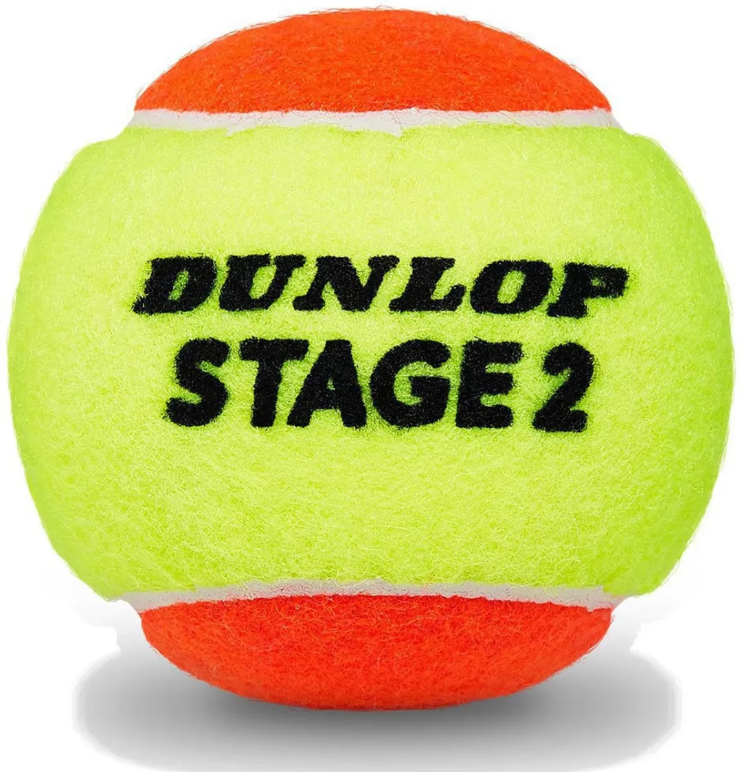 Dunlop Mini-Tennisbal Stage 2 601343 - 60 Stuks - Oranje/Gelb