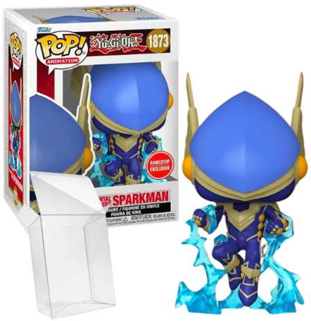 Funko Pop! Yu-Gi-Oh! Elemental Hero Sparkman #1873 - Multicolor