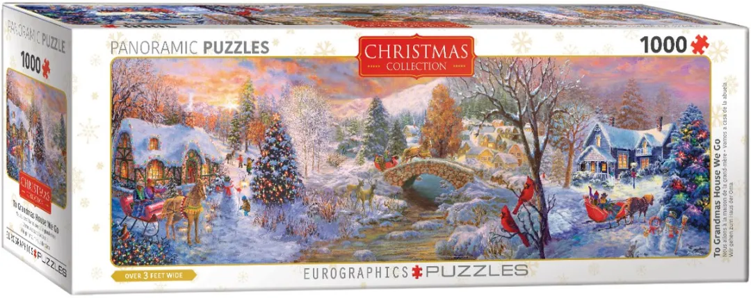 Eurographics Op naar oma's huis Legpuzzel 1000 Stuks