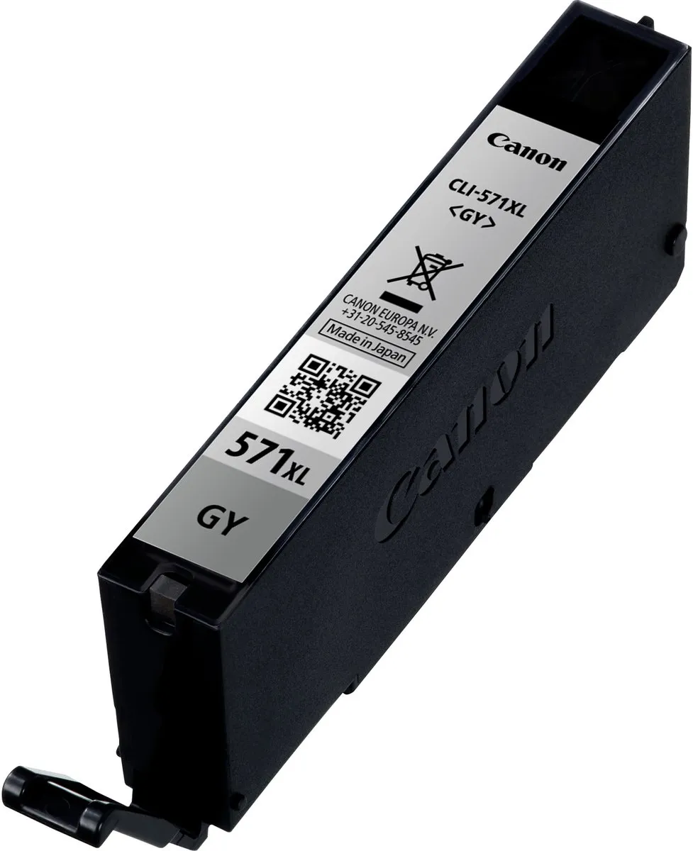 Canon CLI-571XL Inktcartridge Grijs - 500 pagina's