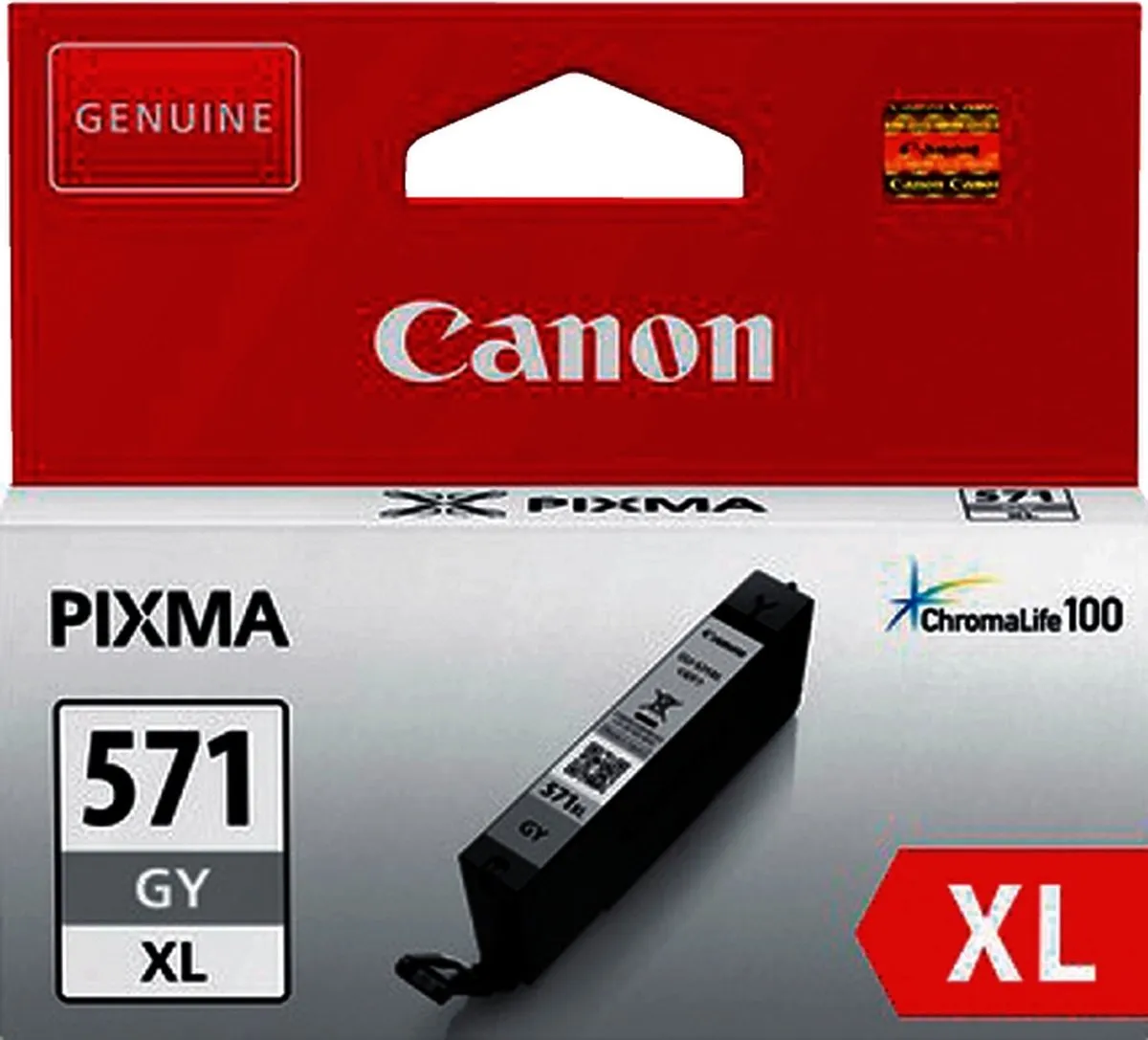 Canon CLI-571XL Inktcartridge Grijs - 500 pagina's