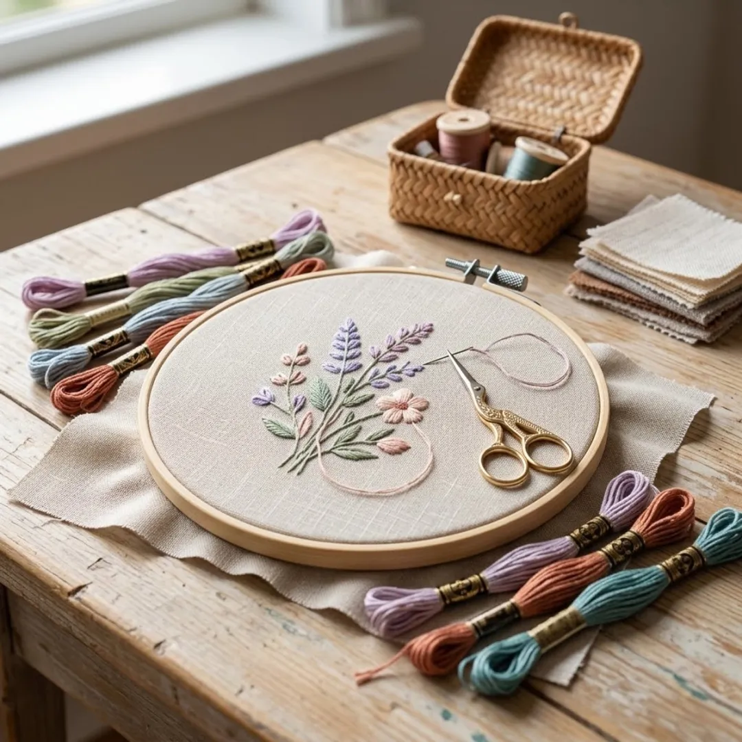 NuveX Borduurring 15cm Beige - Verstelbaar