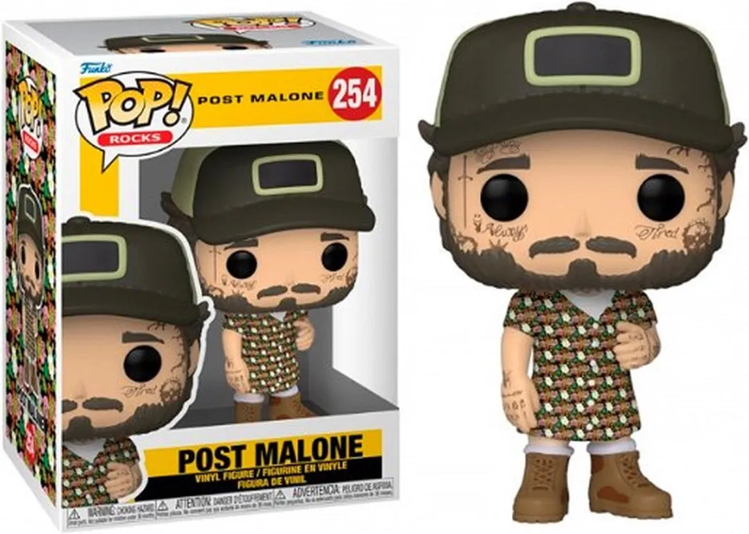 Funko Pop! Post Malone Sundress #254 - afbeelding 4 van 4