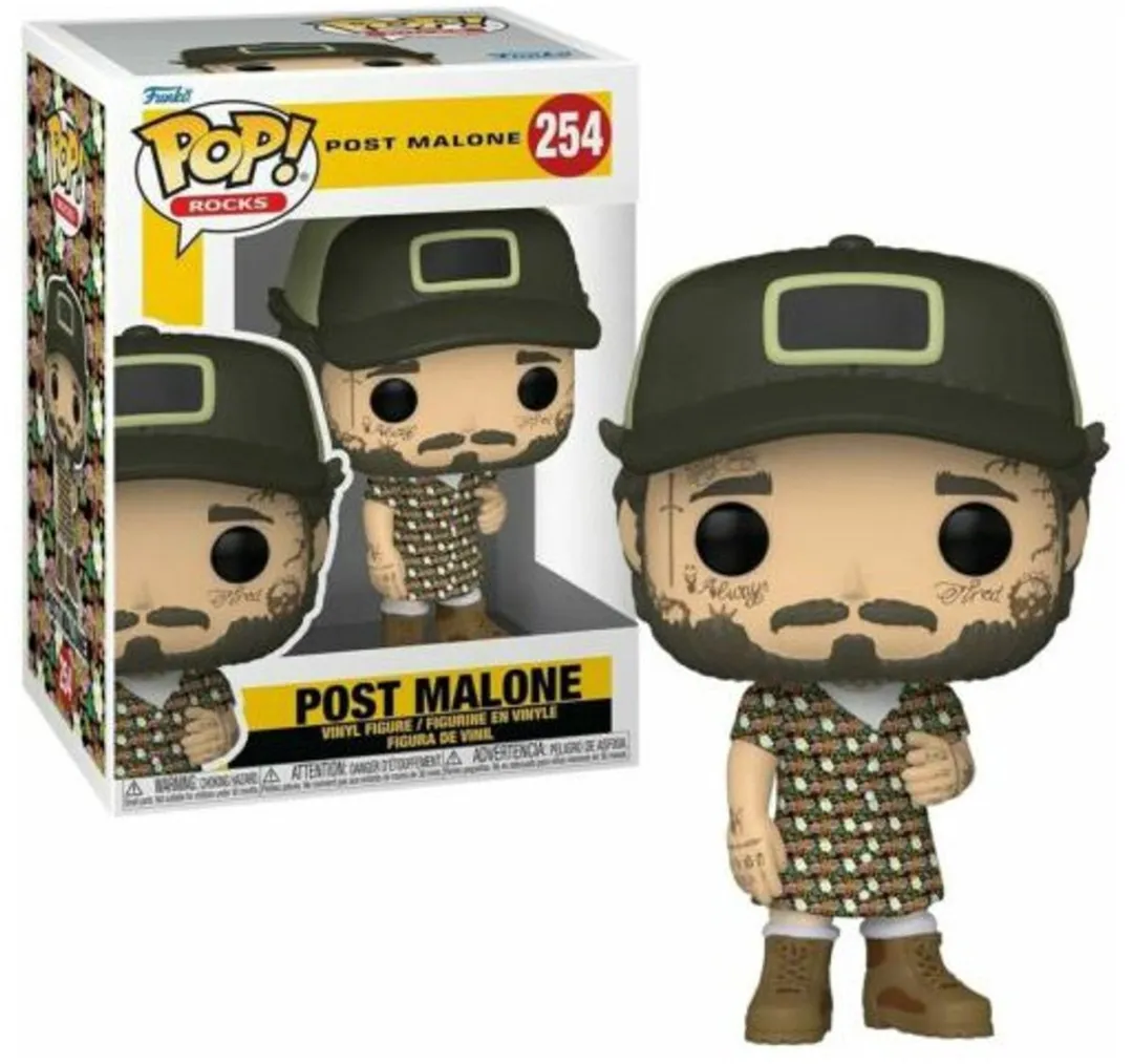 Funko Pop! Post Malone Sundress #254 - afbeelding 3 van 4
