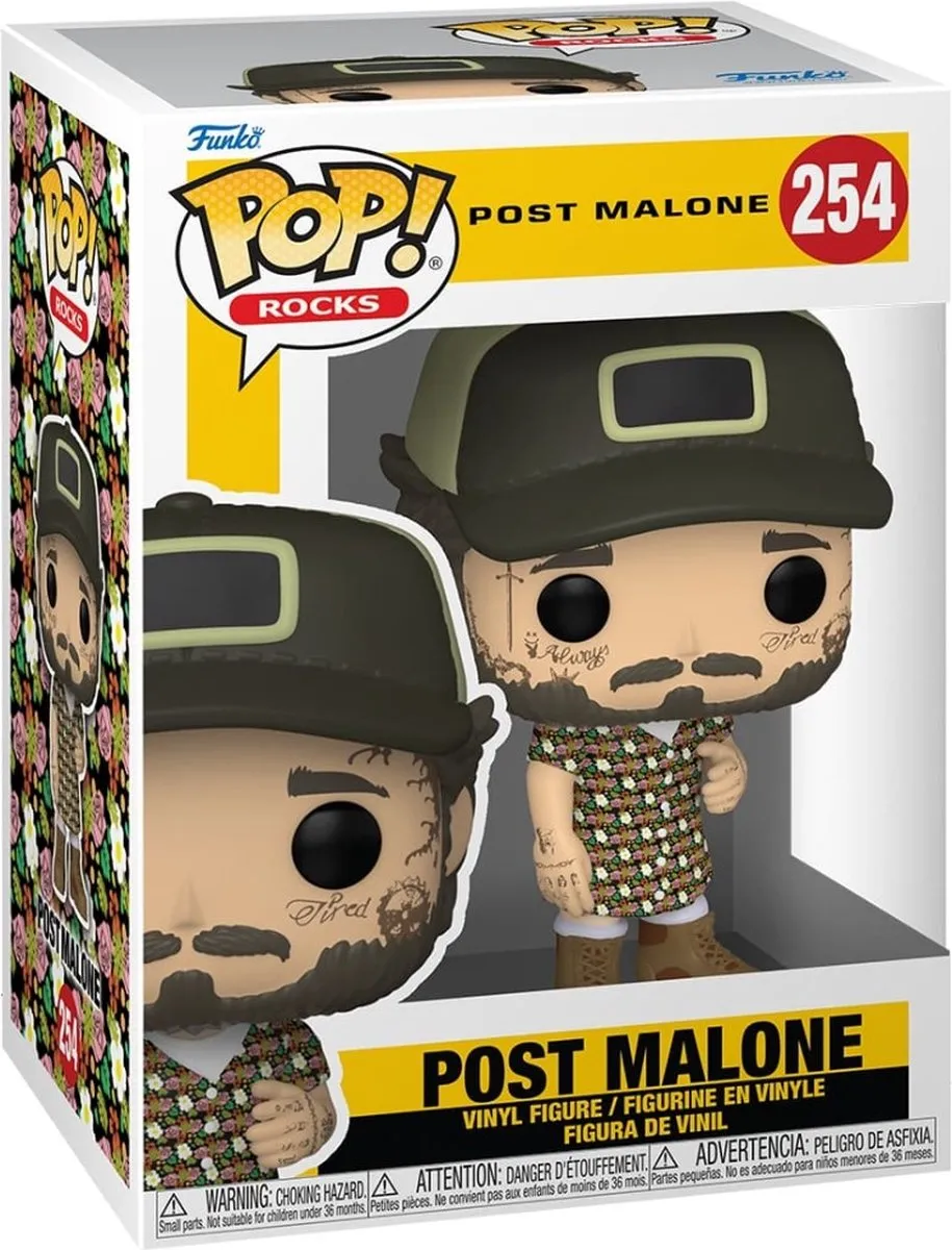 Funko Pop! Post Malone Sundress #254 - afbeelding 2 van 4