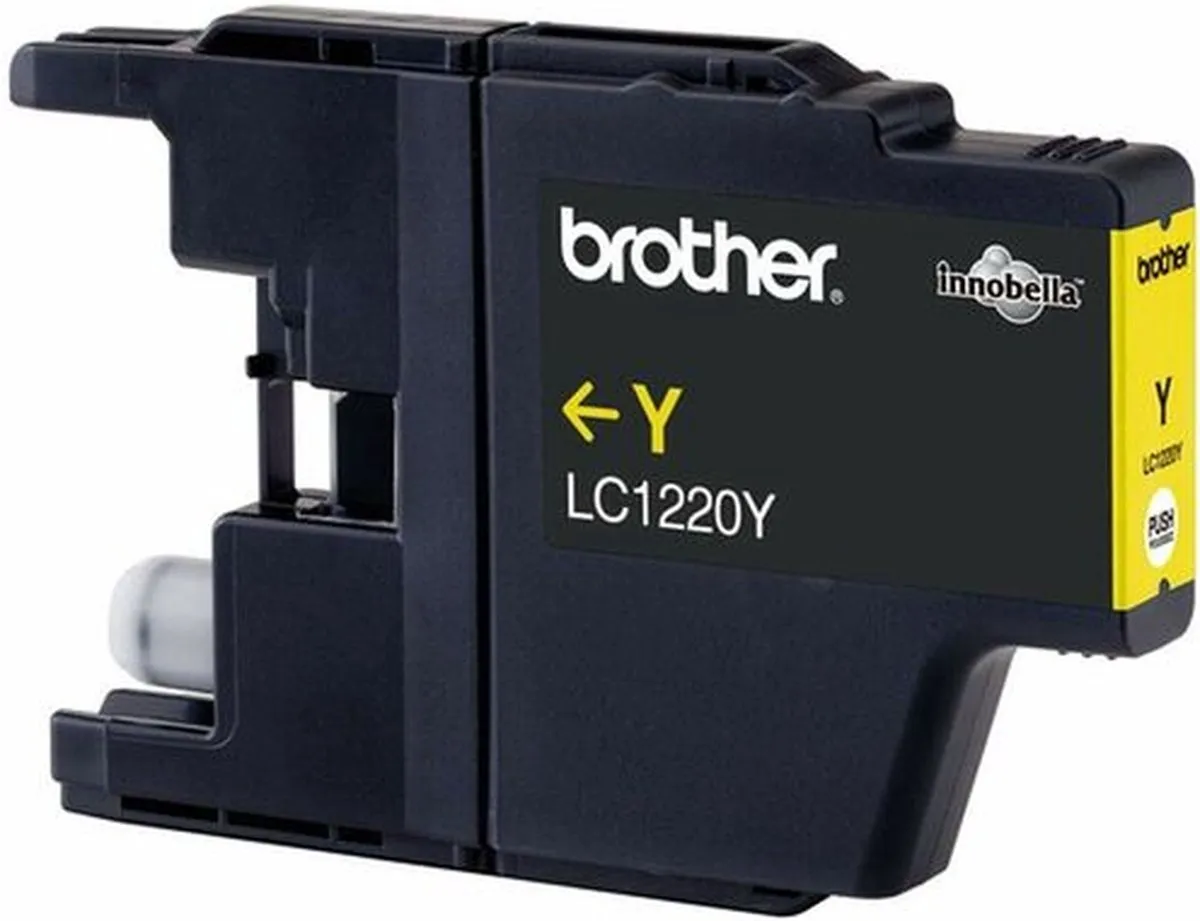 Brother LC1220YBP Inktcartridge Geel - 300 pagina's - afbeelding 3 van 5