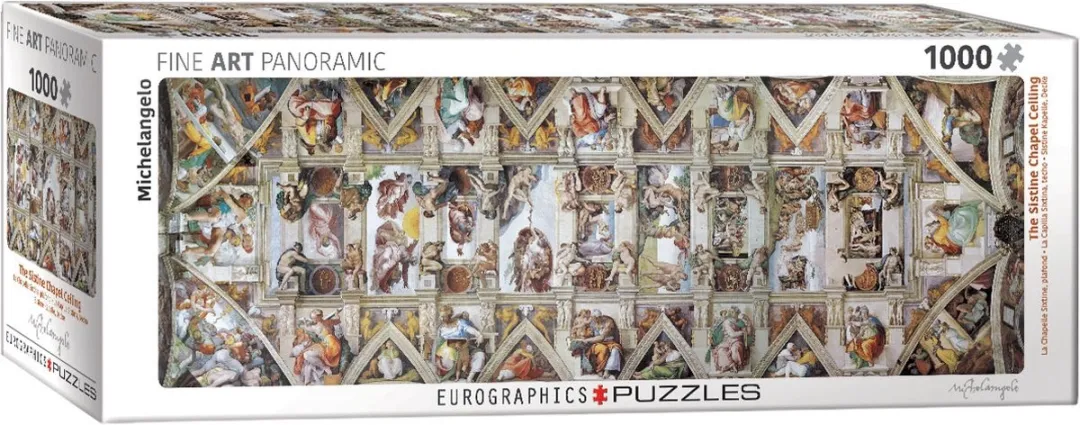 Eurographics Michelangelo Sixtijnse Kapel Legpuzzel 1000 Stuks