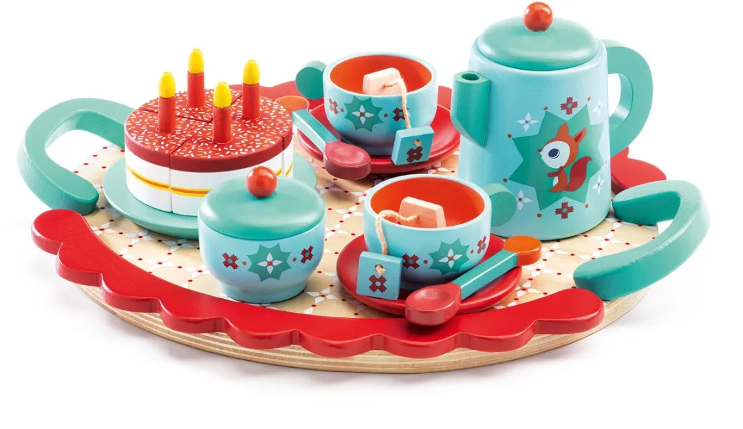 Djeco Fox Tea Party Serviesje