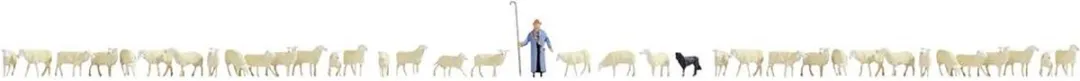 Noch Schapen En Herder XL Set