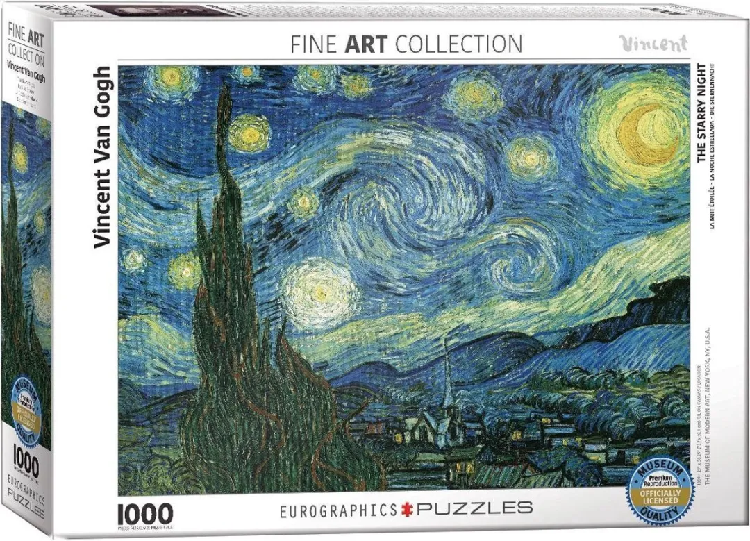 Eurographics De Sterrennacht Vincent Van Gogh Legpuzzel 1000 Stuks