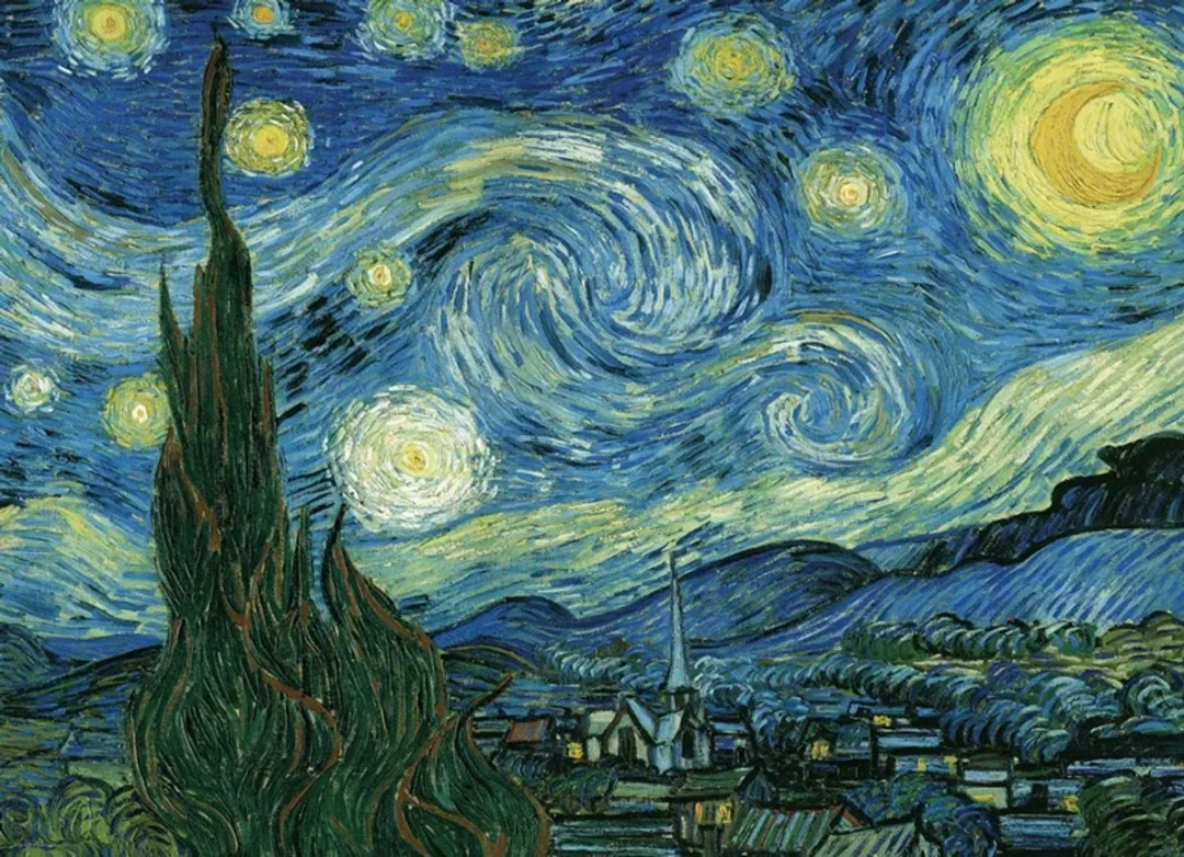 Eurographics De Sterrennacht Vincent Van Gogh Legpuzzel 1000 Stuks - 68x48cm
