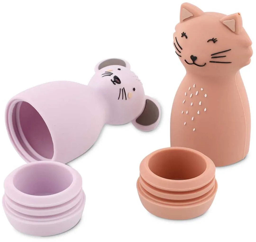 Trixie Mrs. Cat & Mrs. Mouse Badspeelgoed - Multi