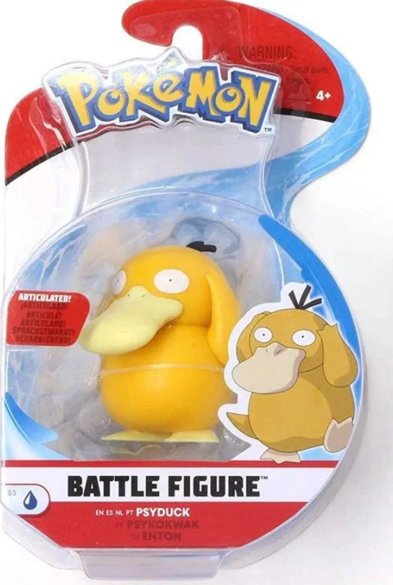 Pokémon Psyduck Battle Figure - Boti - afbeelding 6 van 6