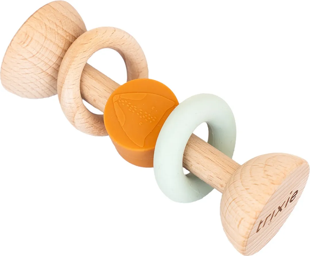 Trixie Houten Rollende Rammelaar Mr. Fox