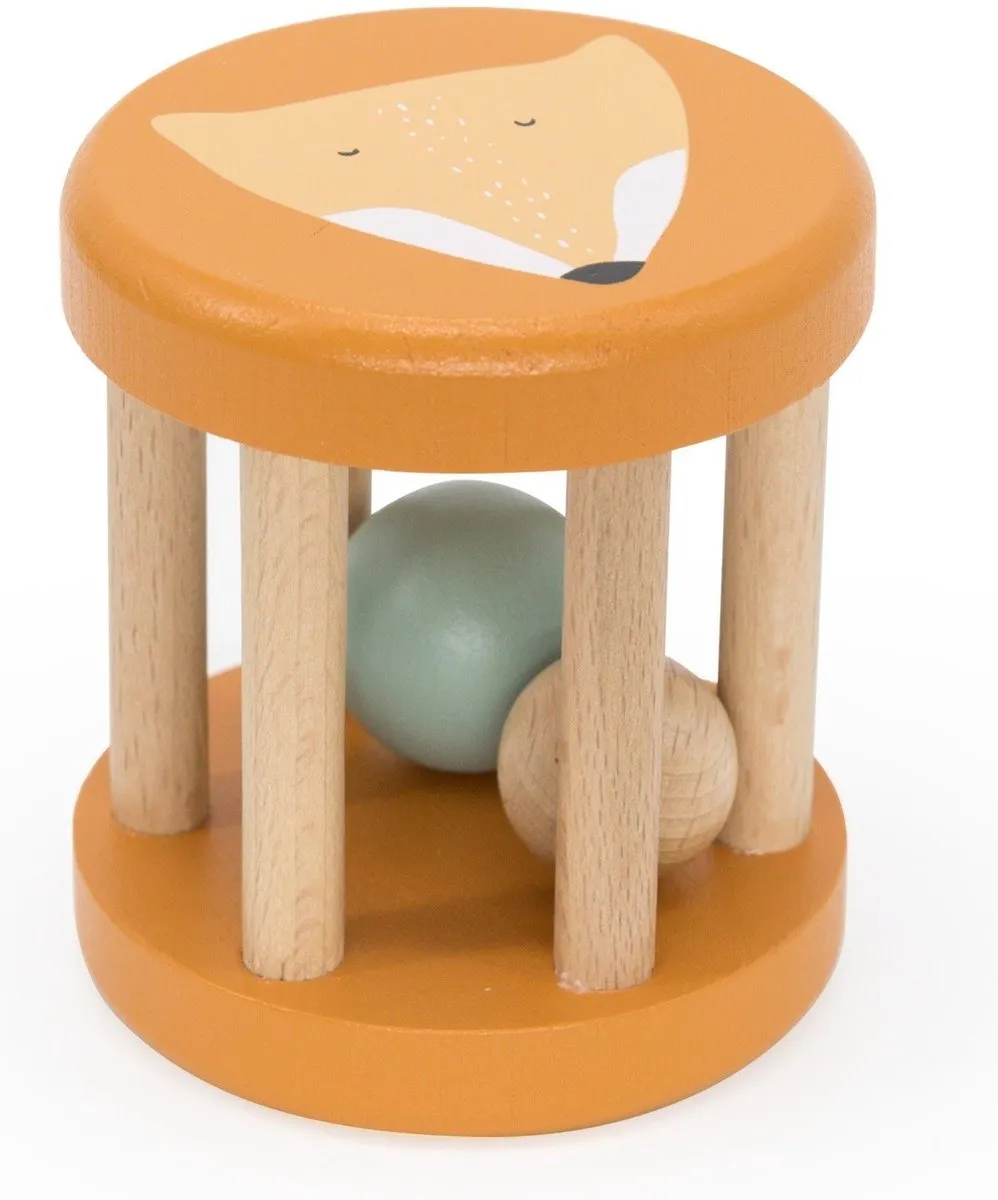 Trixie Houten Rollende Rammelaar Mr. Fox