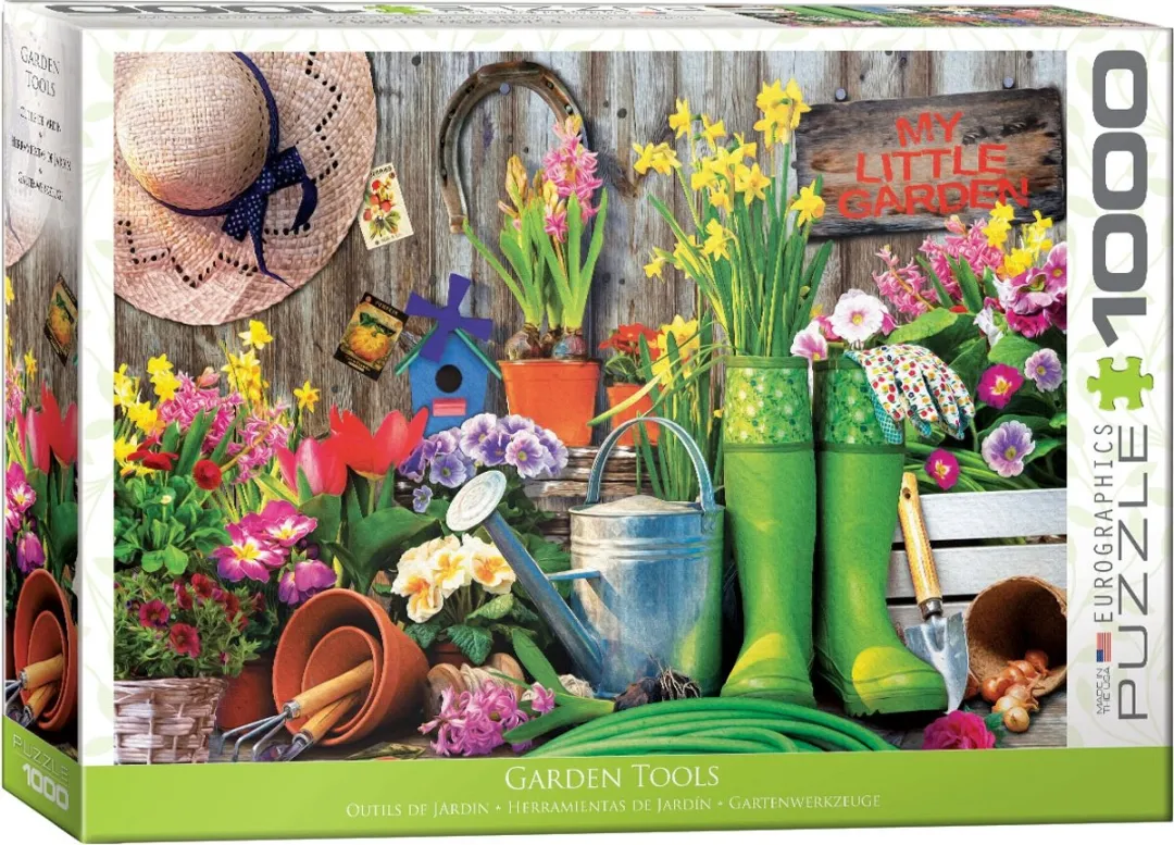 Eurographics Tuingereedschap Legpuzzel 1000 Stuks