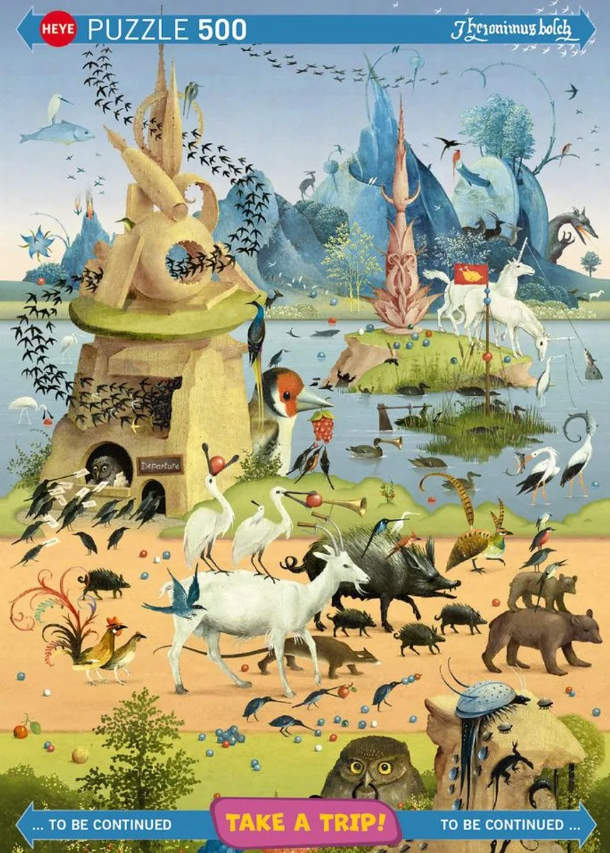 Heye Hieronymus Bosch Puzzel 500 Stuks