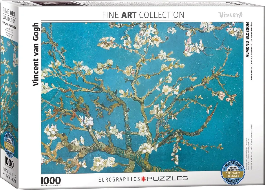 Eurographics Vincent van Gogh Amandelbloesem Legpuzzel 1000 Stuks