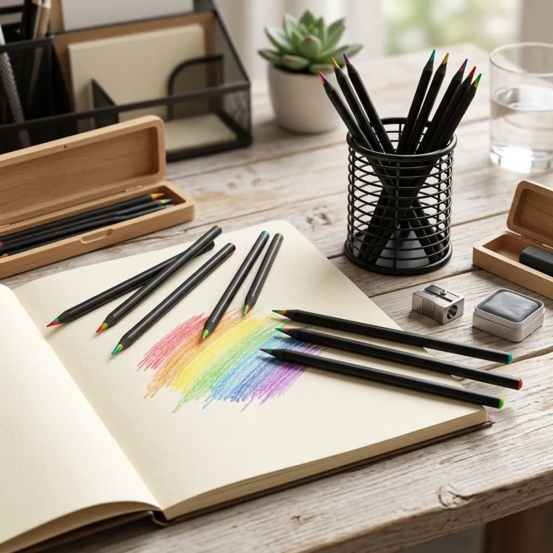 NUVEX Regenboog Potloden 12 Stuks
