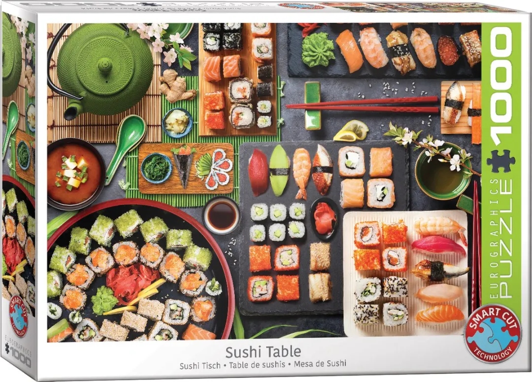 Eurographics Sushi-tafel Legpuzzel 1000 Stuks