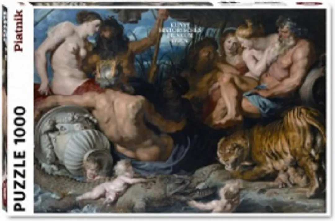 Piatnik Peter Paul Rubens De Vier Continenten Puzzel