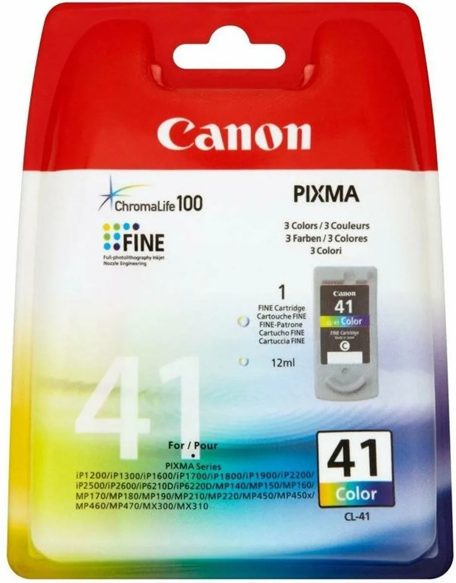 Canon CL-41 Kleur Inktcartridge - 12ml