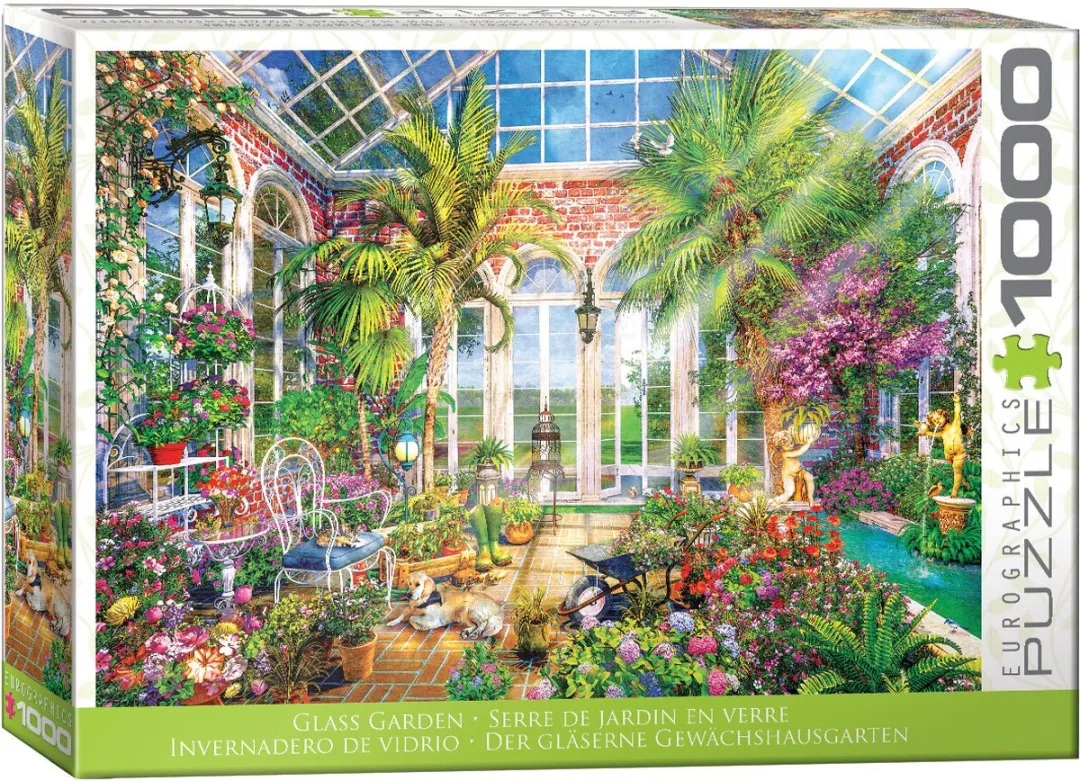 Eurographics Glass Garden Dominic Davison Legpuzzel 1000 Stuks