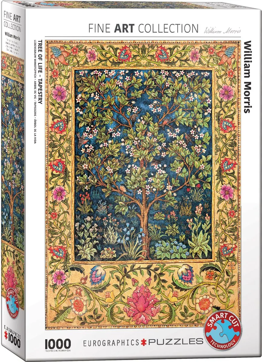 Eurographics William Morris Levensboom Legpuzzel 1000 Stuks