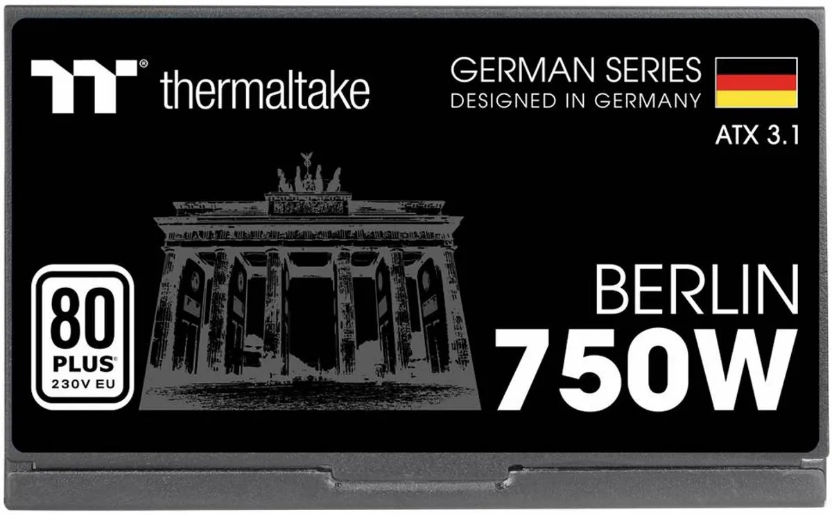 Thermaltake German Series Berlin W0750RE PC-netvoeding 750W - Zwart