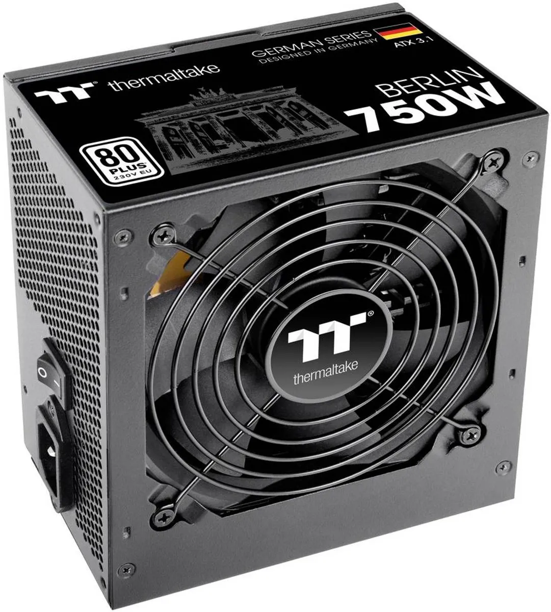 Thermaltake German Series Berlin W0750RE PC-netvoeding 750W - Zwart