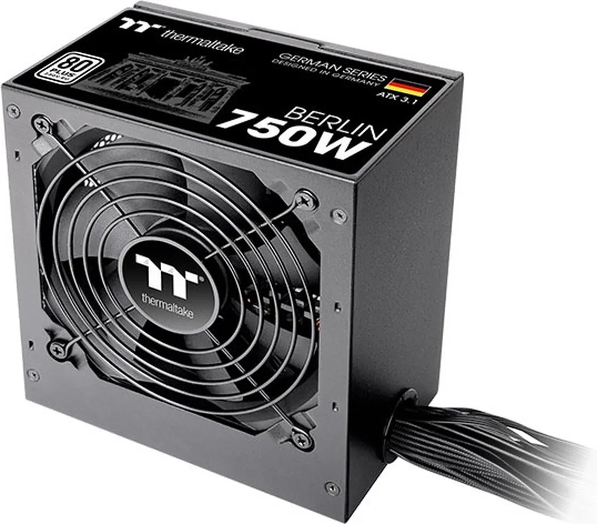 Thermaltake German Series Berlin W0750RE PC-netvoeding 750W - Zwart